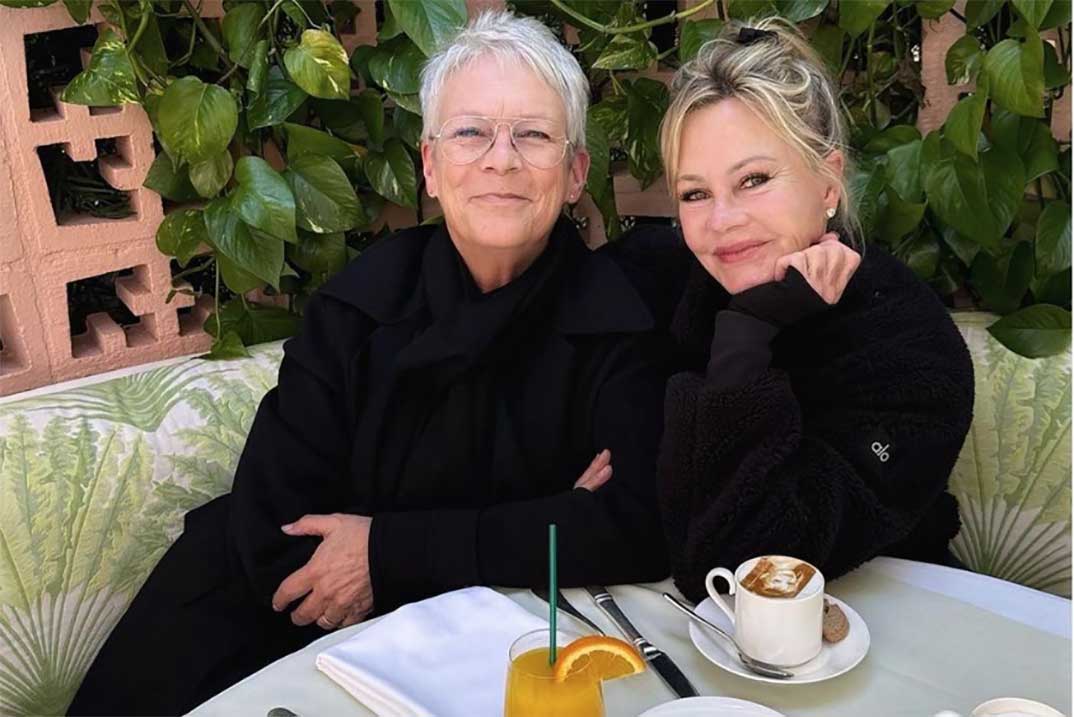 Melanie Griffith y Jamie Lee Curtis © Redes Sociales