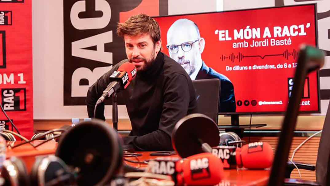 Gerard Piqué © Rac1/Redes Sociales