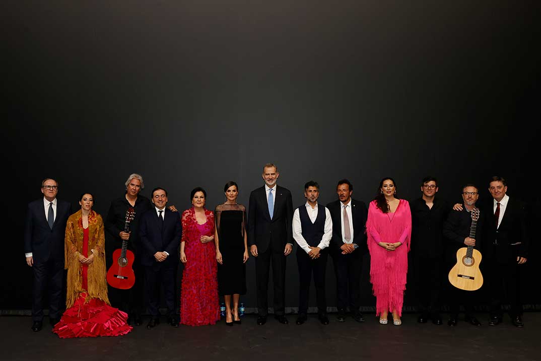 Reyes Felipe y Letizia - Concierto de flamenco 'Tempo de Luz' © Casa Real S.M. El Rey