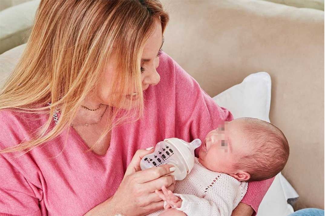 Ana Obregón celebra los tres meses de su nieta Ana Sandra