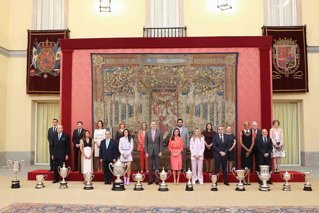 Reyes Felipe y Letizia - Premios Nacionales del Deporte © Casa Real S.M. El Rey