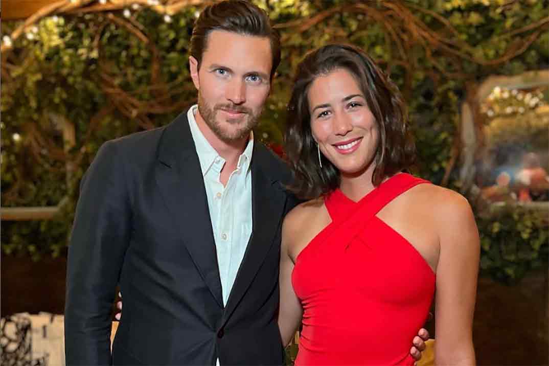 Arthur Borges y Garbiñe Muguruza © Redes Sociales