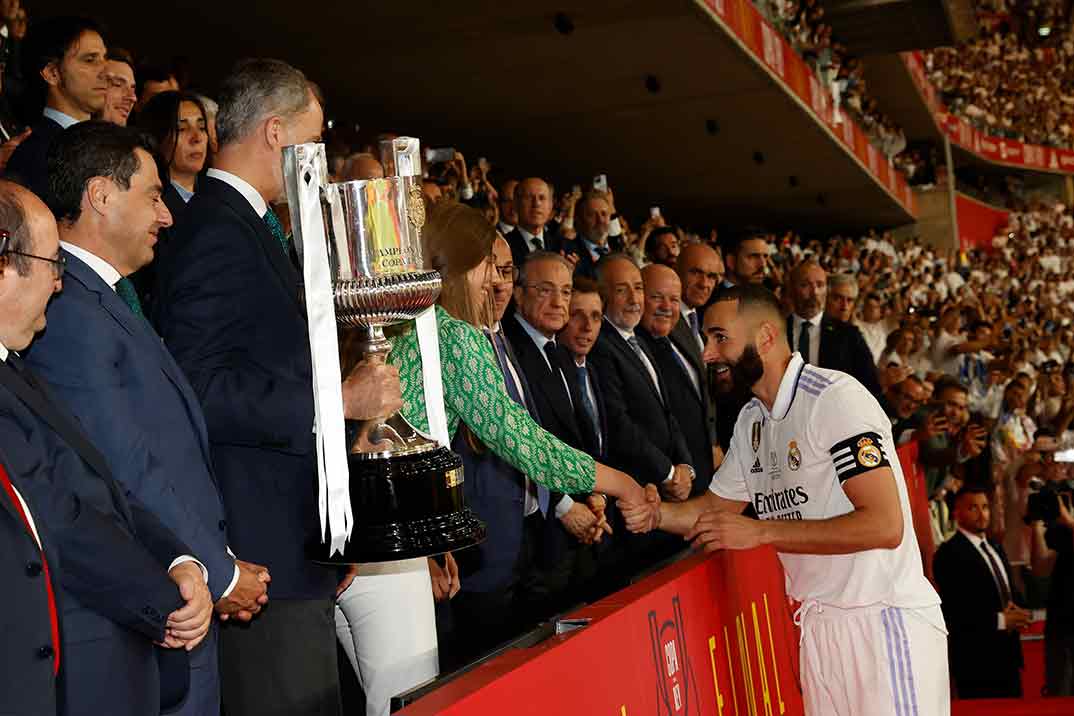 Rey Felipe con la infanta Sofía - Copa del Rey © Casa Real S.M. El Rey