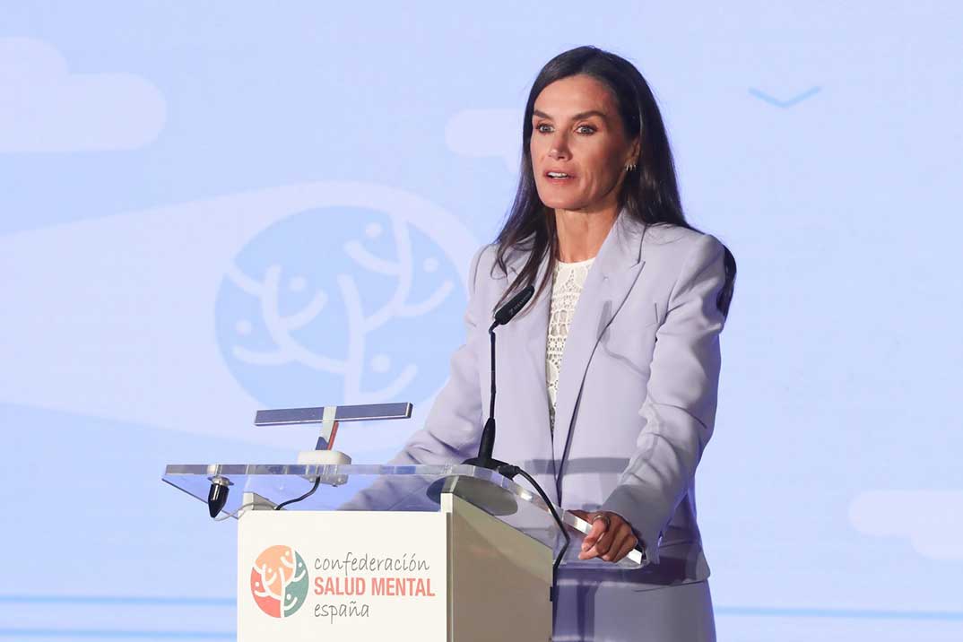 La reina Letizia habla sobre salud mental: “Todos en algún momento necesitamos parar”