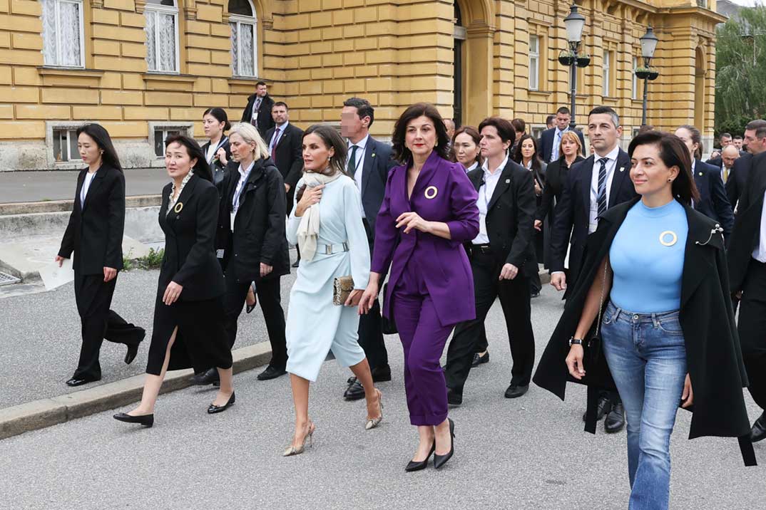 Reina Letizia - Visita Croacia © Casa Real S.M. El Rey