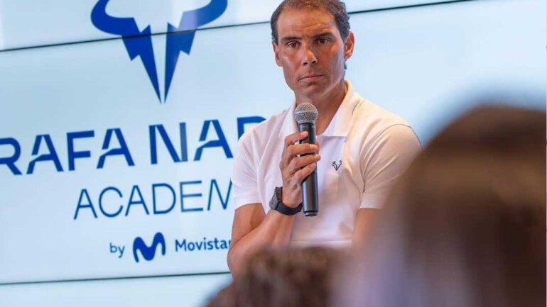 Xisca Perelló, el mayor apoyo de Rafa Nadal en el anuncio de su retirada