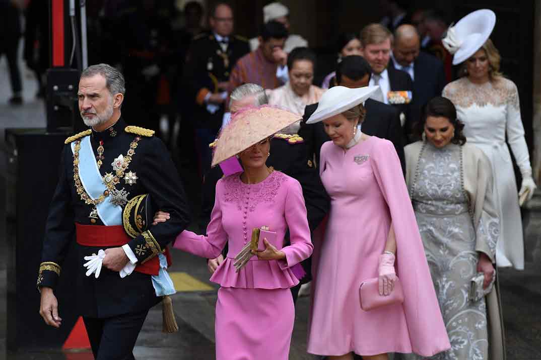 Reyes Felipe y Letizia - Coronación Rey Carlos III © Casa Real S.M. El Rey