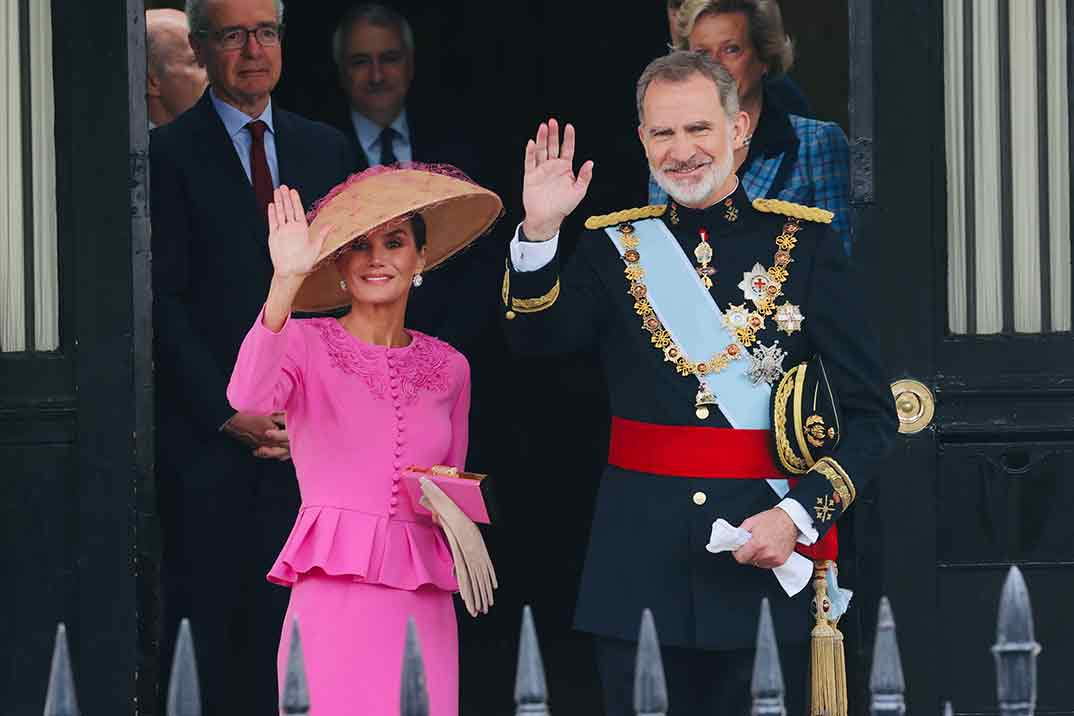 Reyes Felipe y Letizia - Coronación Rey Carlos III © Casa Real S.M. El Rey