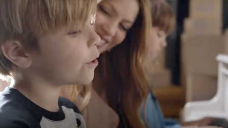 Milan y Sasha, protagonistas del nuevo videoclip de Shakira