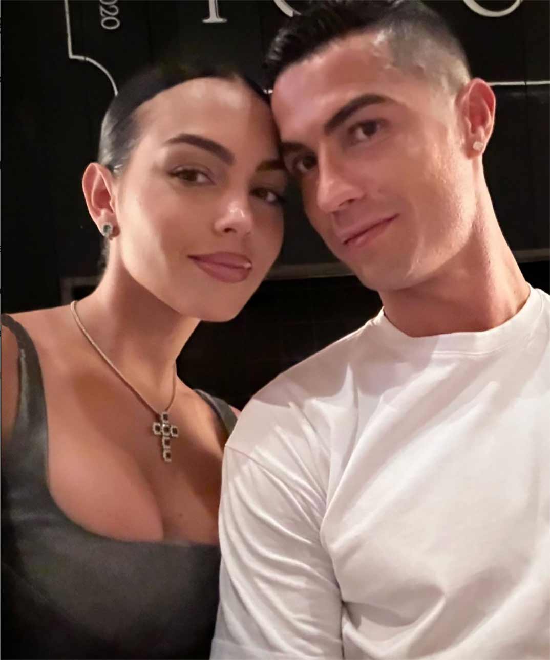 Cristiano Ronaldo y Georgina Rodríguez © Redes Sociales