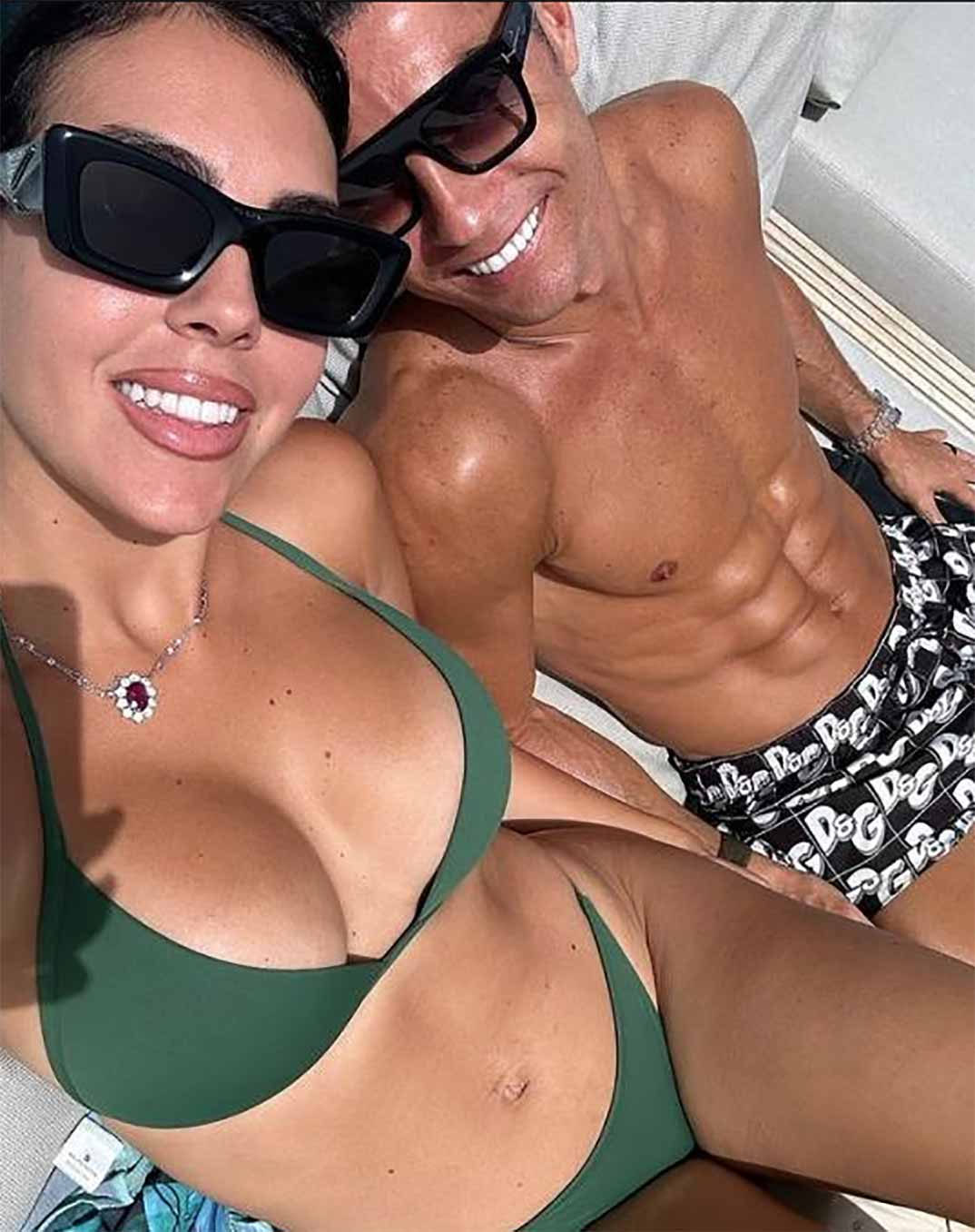 Cristiano Ronaldo y Georgina © Redes Sociales