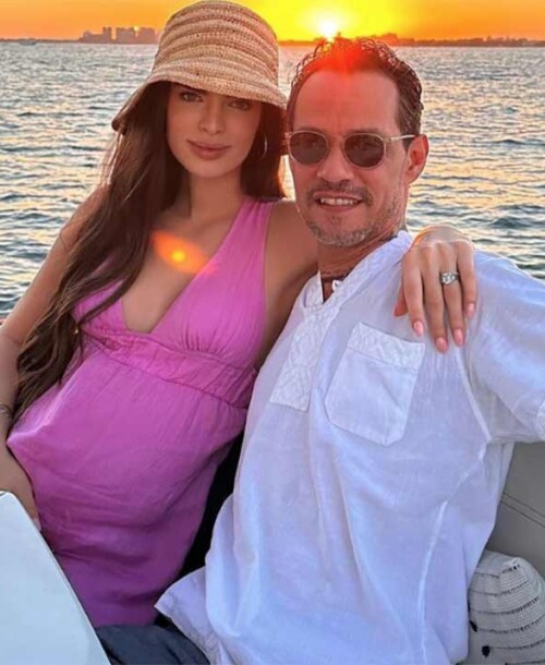 Marc Anthony y Nadia Ferreira dan la bienvenida a su primer hijo en común (el séptimo del cantante)