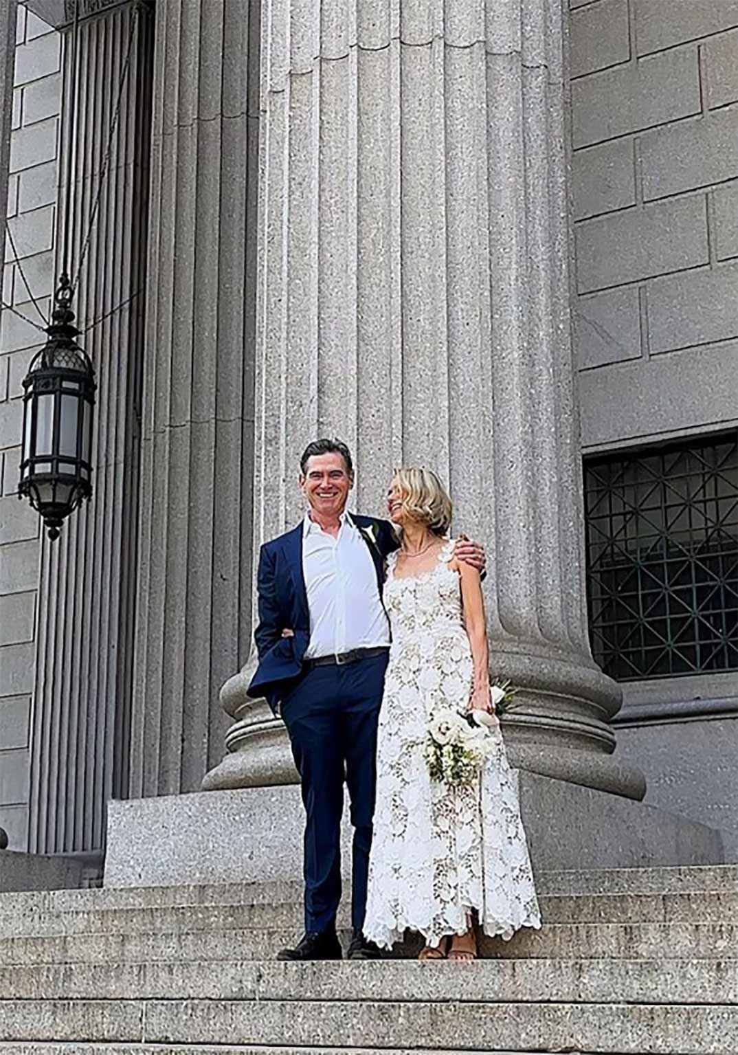 Naomi Watts y el actor Billy Crudup © Redes Sociales