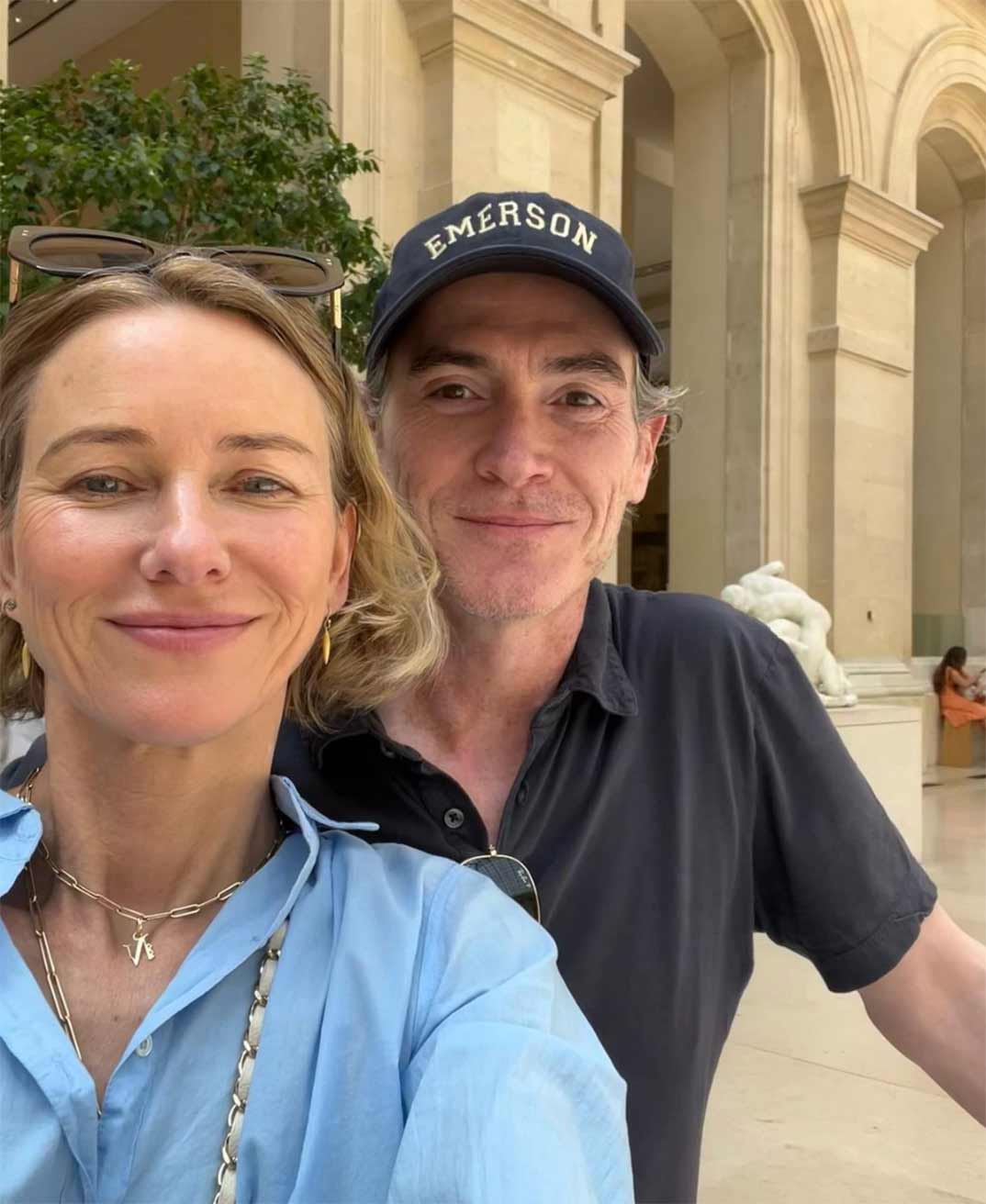 Naomi Watts y el actor Billy Crudup © Redes Sociales