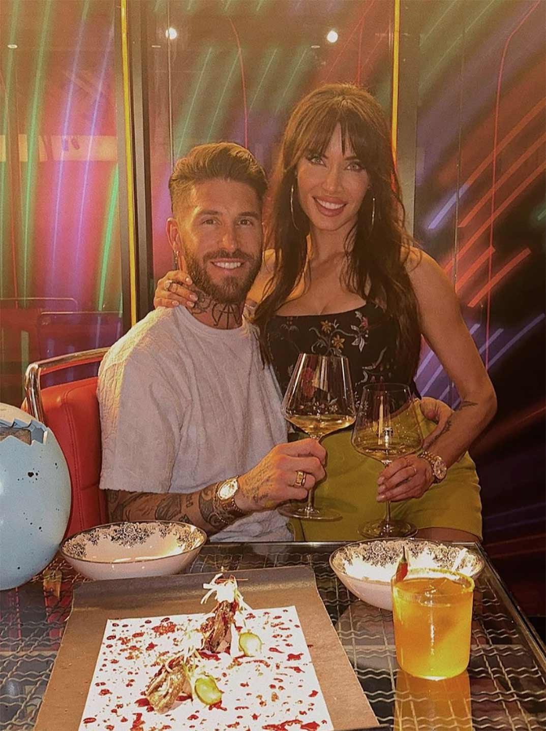 Pilar Rubio y Sergio Ramos © Redes Sociales