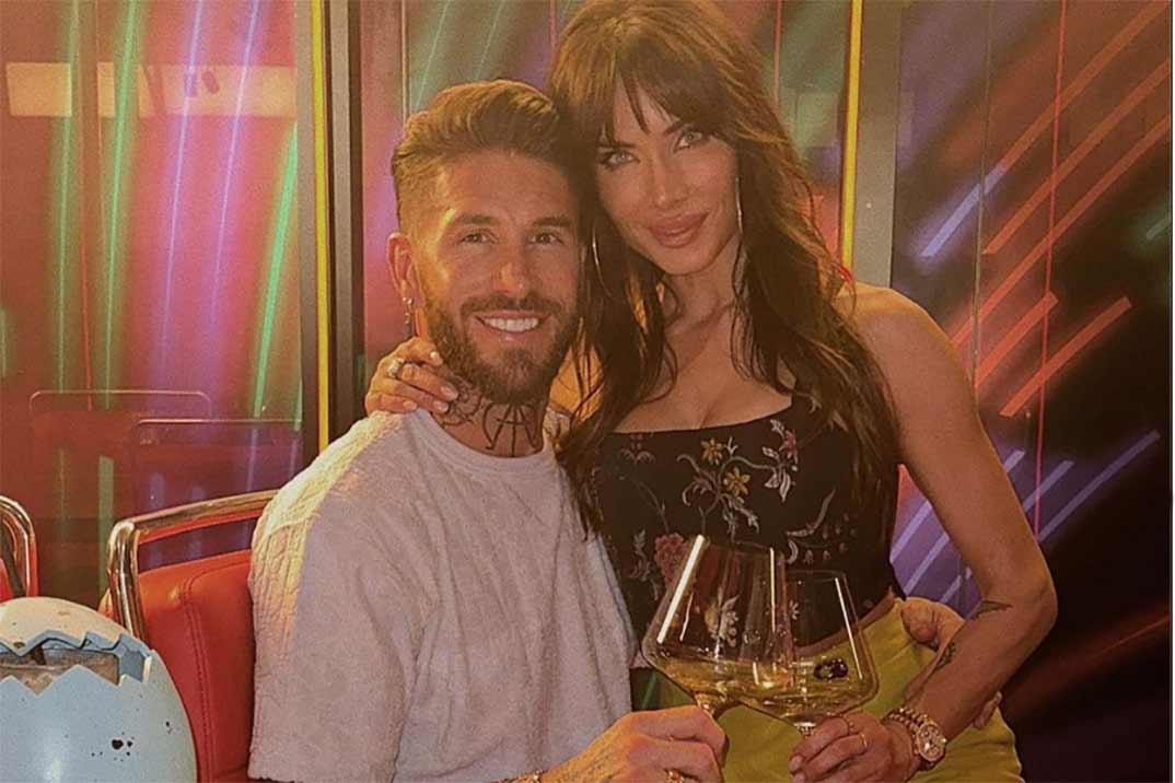 Pilar Rubio y Sergio Ramos © Redes Sociales