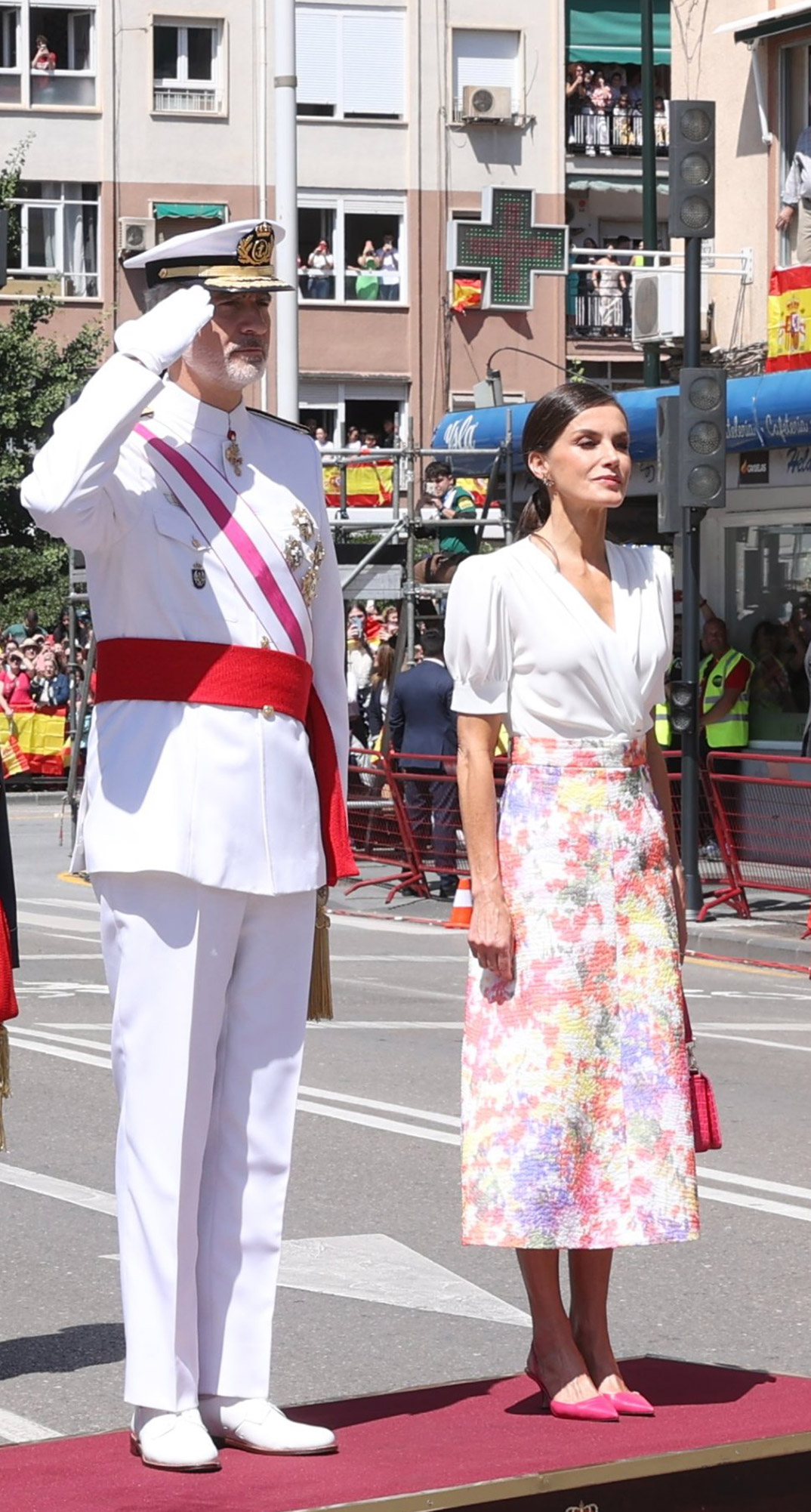 Reyes Felipe y Letizia - Día de las Fuerzas Armadas © Casa Real S.M. El Rey