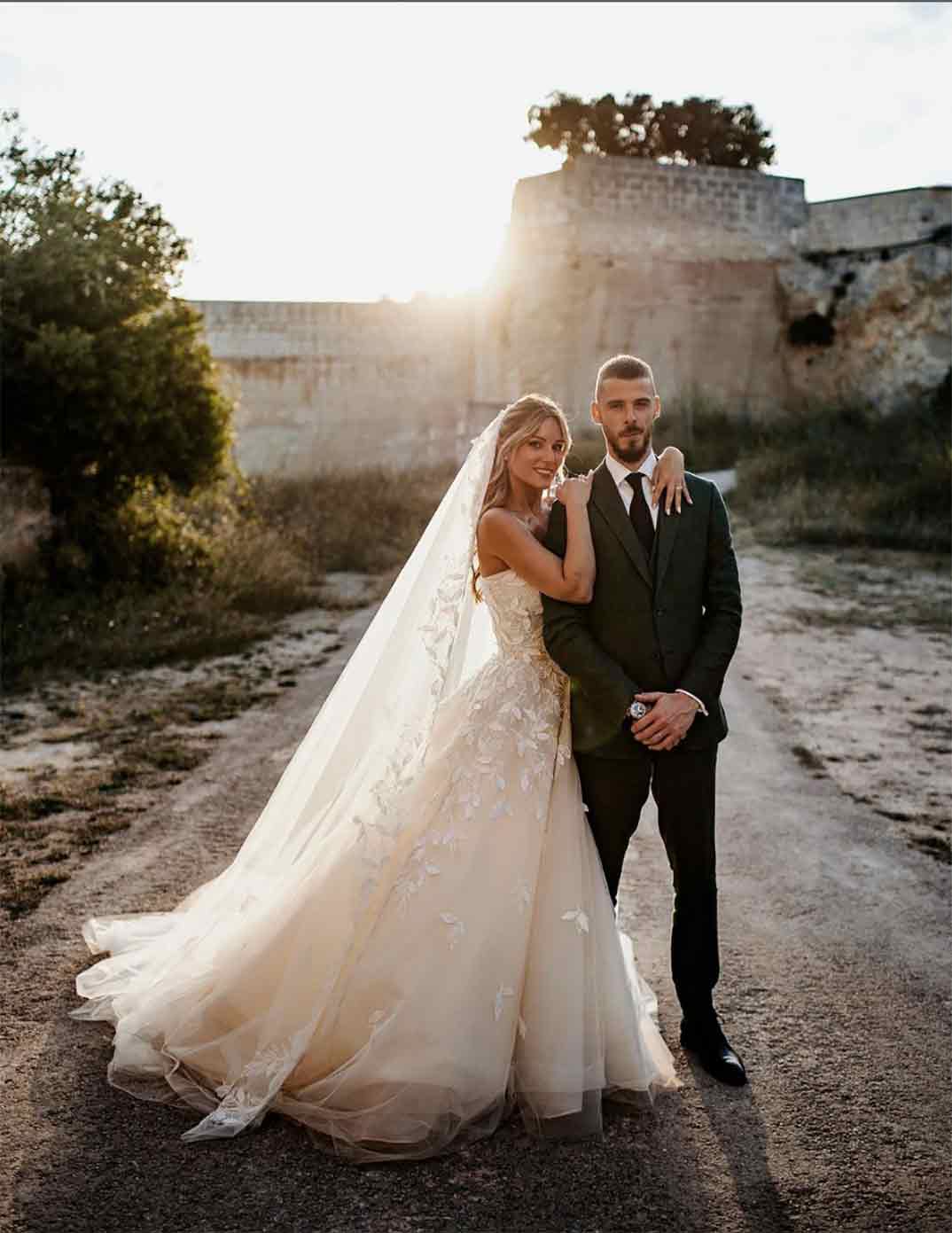 Edurne y David de Gea © Redes Sociales