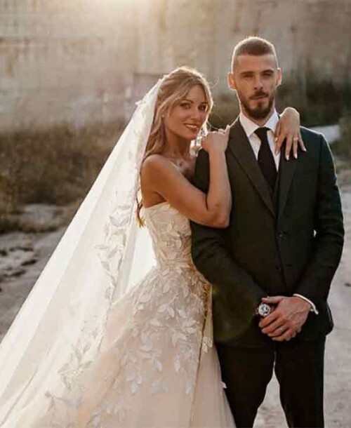 La romántica boda de Edurne y David de Gea en Menorca