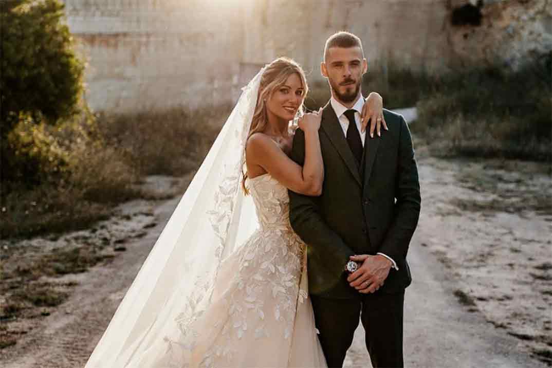 Edurne y David de Gea © Redes Sociales