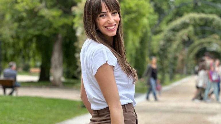 Almudena Cid muy feliz en sus primeras fotos con Gerardo Berodia