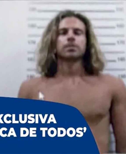 La primera imagen de Daniel Sancho tras su arresto