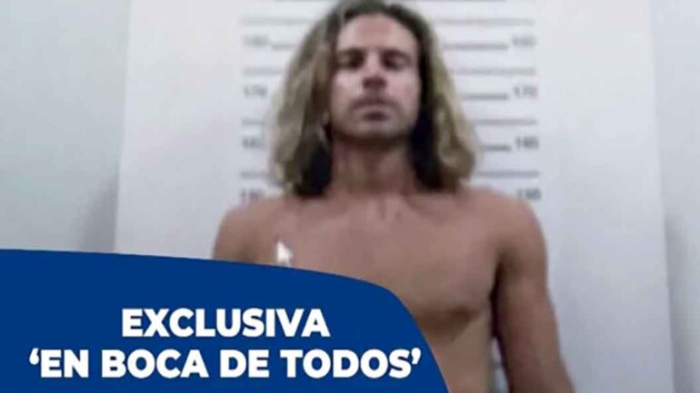 La primera imagen de Daniel Sancho tras su arresto