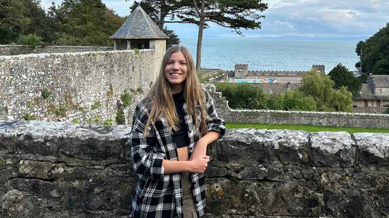 Primeras imágenes de la infanta Sofía en el UWC Atlantic College de Gales