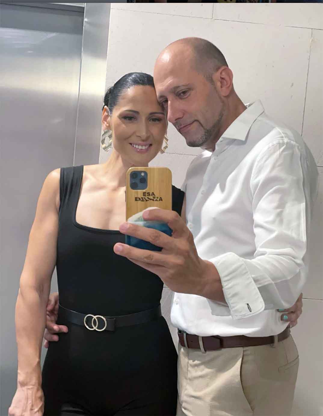 Rosa López con su novio Iñaki García © Redes Sociales