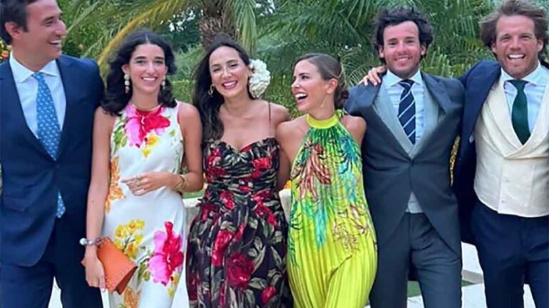 Tamara Falcó e Íñigo Onieva reaparecen en la boda de Luisa Bergel