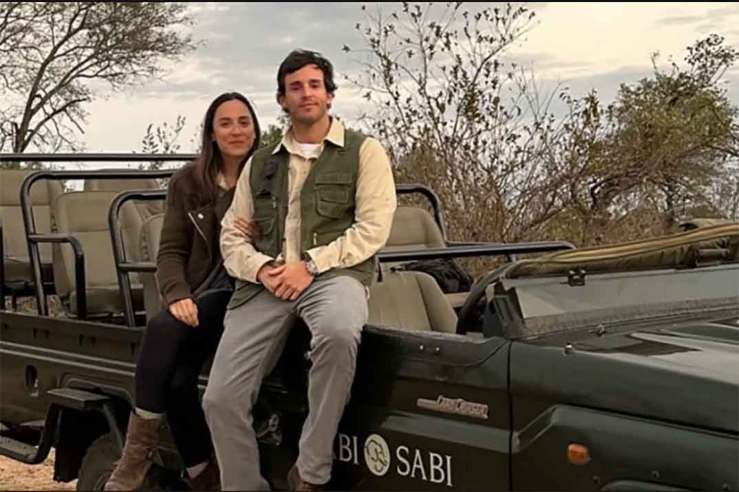 El divertido video de Tamara Falcó durante su luna de miel en Sudáfrica