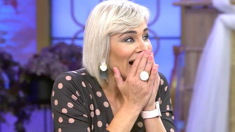 El novio de Ana María Aldón le pide matrimonio en directo