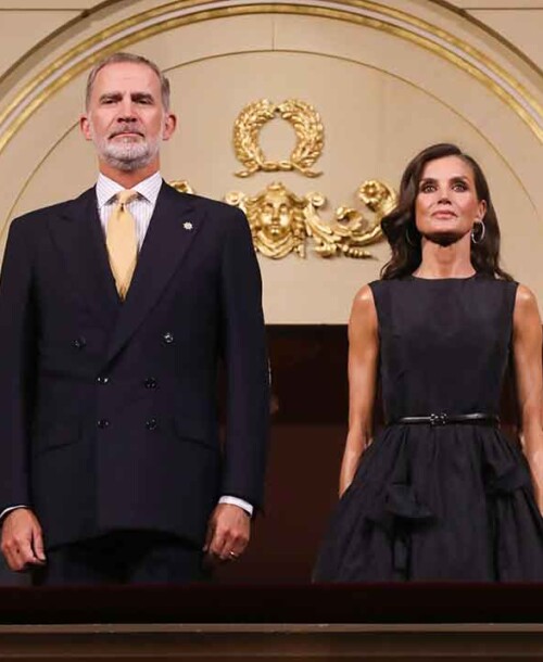 La elegancia de la reina Letizia en la apertura de temporada del Teatro Real
