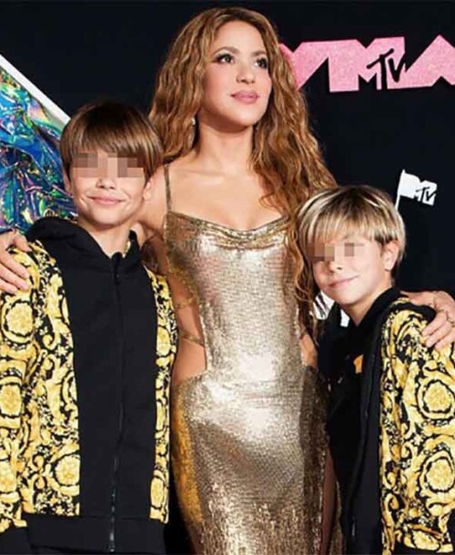 Shakira, de la mano de sus hijos, en los MTV VMA’s 2023