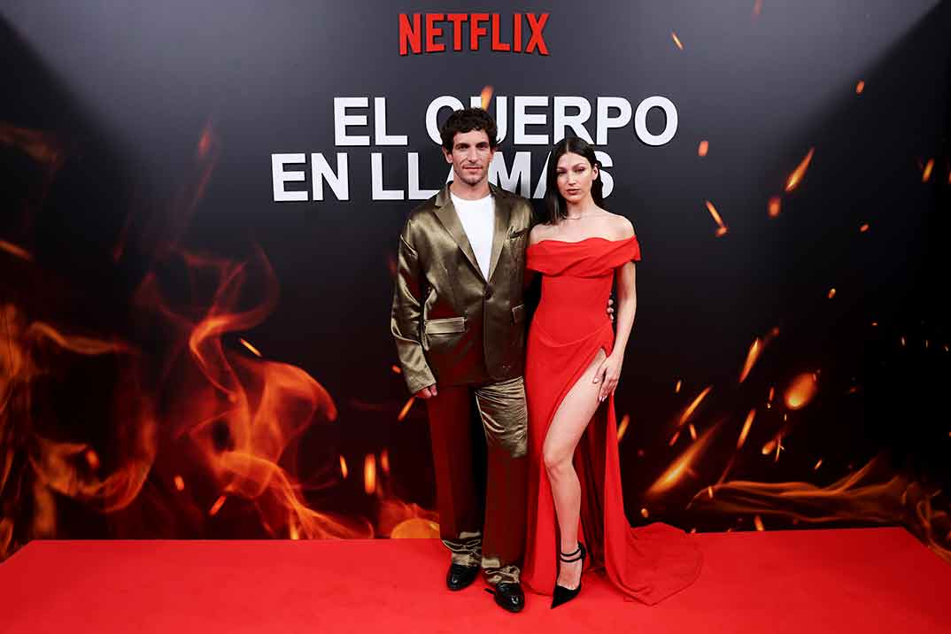 Úrsula Corberó y Quim Gutierrez - Estreno El Cuerpo en llamas © Borja B Hojas/Netflix