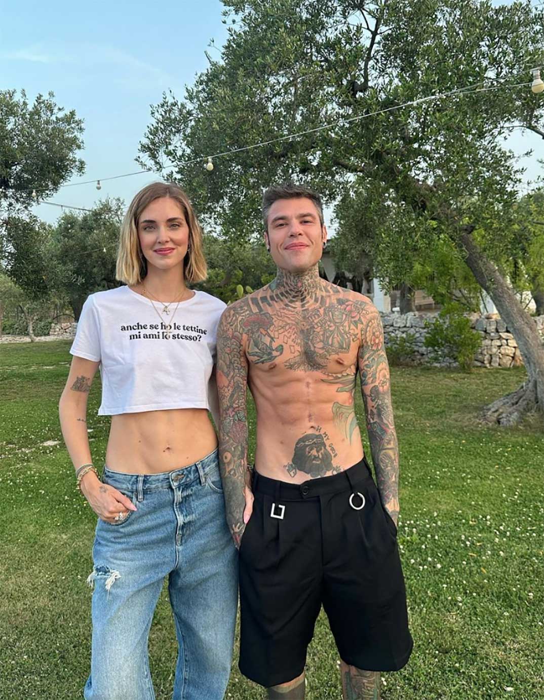 Chiara Ferragni y Fedez © Instagram