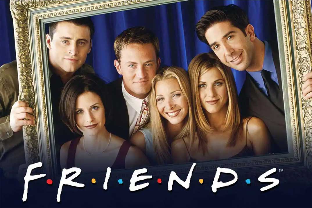 Matt LeBlanc, Courteney Cox, Matthew Perry, David Schwimmer, Lisa Kudrow y Jennifer Aniston © Friends