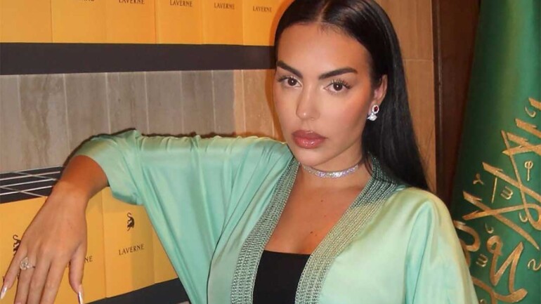 Georgina Rodríguez prueba suerte como cantante
