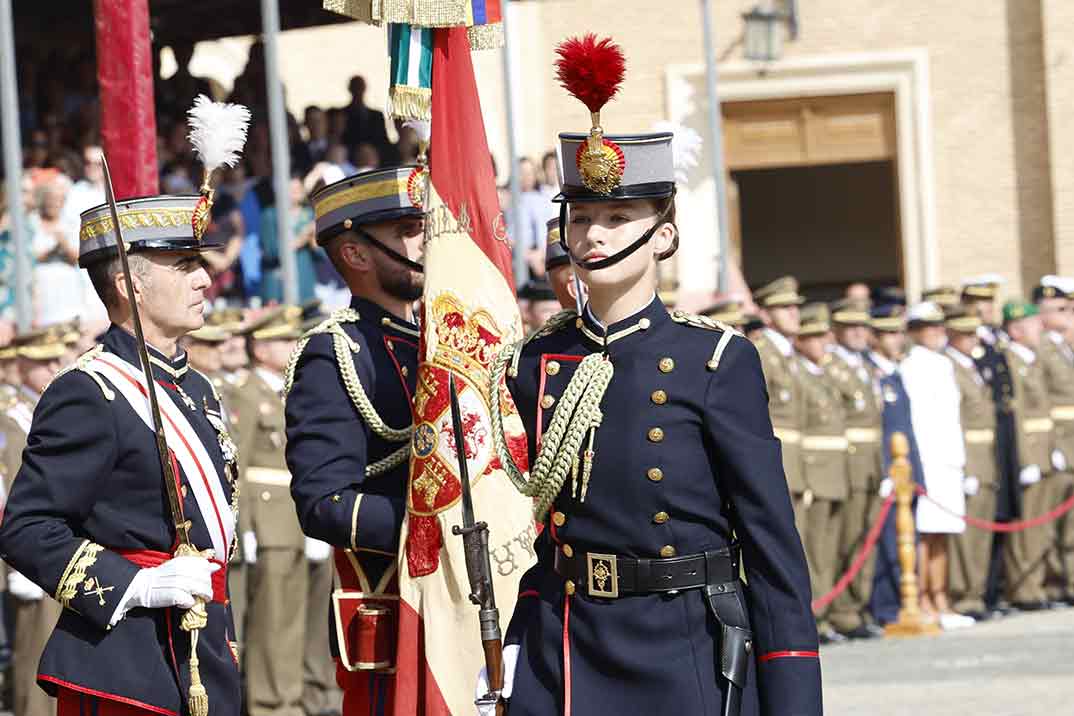 Las mejores imágenes de la princesa Leonor en su jura bandera en Zaragoza