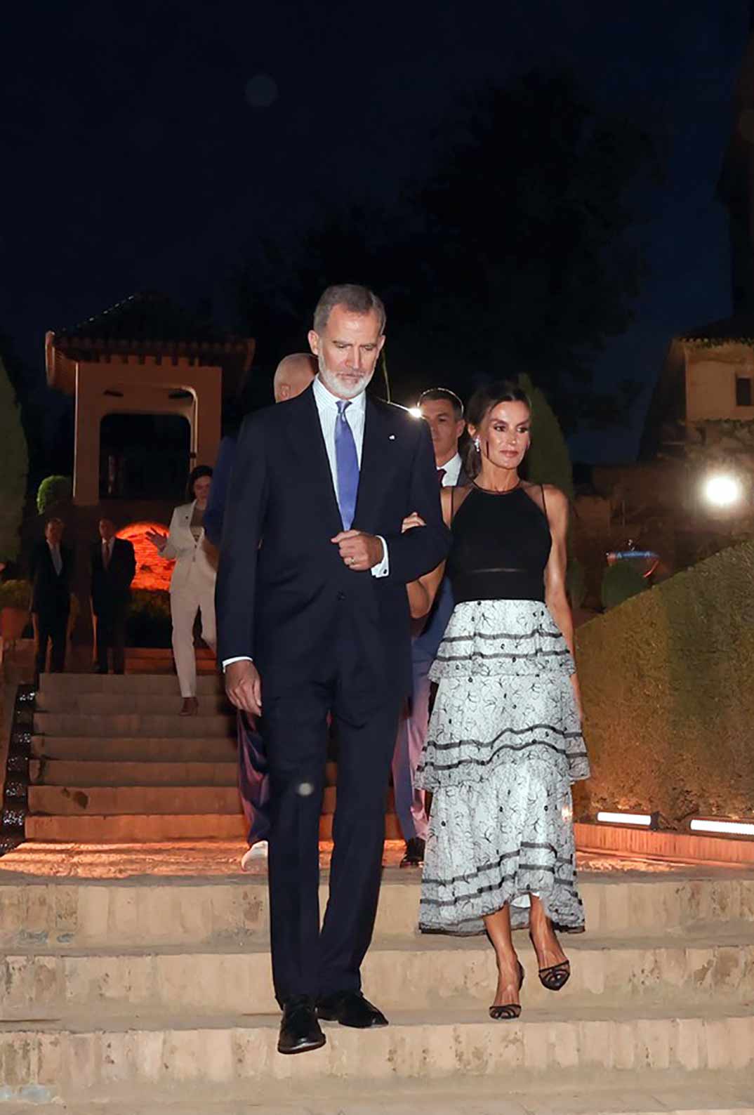 Reyes Felipe y Letizia - Reunión líderes de la Unión Europea en la Alhambra de Granada © Casa Real S.M. El Rey