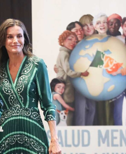 La reina Letizia «rapea» por la salud mental y se hace viral