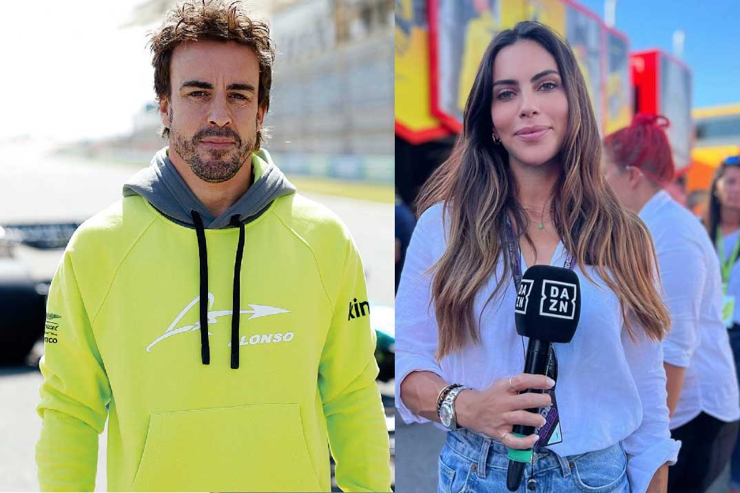 Fernando Alonso y Melissa Jiménez