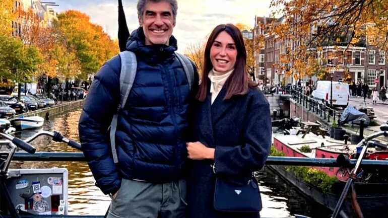 Jorge Fernández presenta a su novia, Nora Arístegui