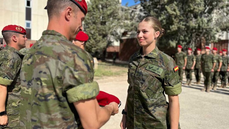 La fiesta sorpresa del 18 cumpleaños de la princesa Leonor, por sus compañeras de la Academia Militar