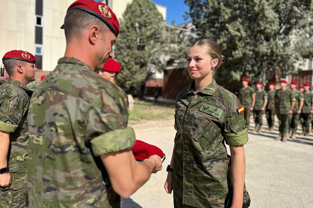 Princesa Leonor - Academia Militar Zaragoza © Casa Real S.M. El Rey