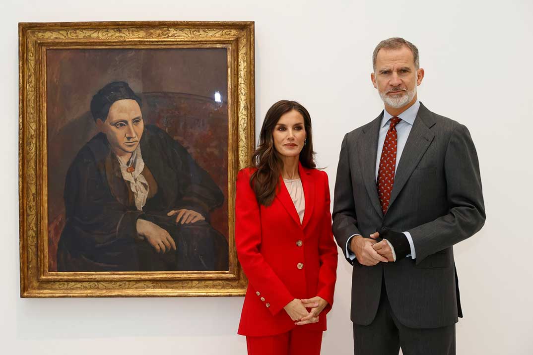 Reyes Felipe y Letizia - Inauguración de la exposición “Picasso 1906. La gran transformación” © Casa Real S.M. El Rey