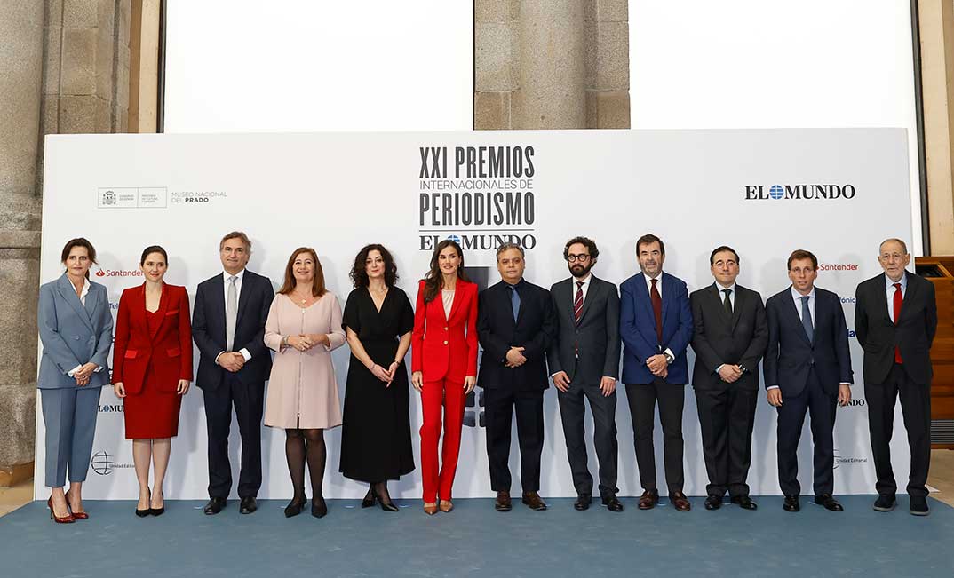 Reina Letizia - Entrega de la XXI edición de los Premios Internacionales de Periodismo de “El Mundo” © Casa Real S.M. El Rey