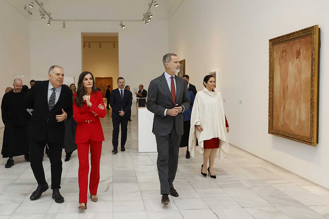 Reyes Felipe y Letizia - Inauguración de la exposición “Picasso 1906. La gran transformación” © Casa Real S.M. El Rey