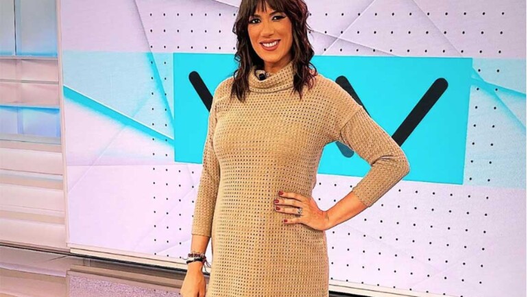 Patricia Pardo presume de embarazo «a punto de caramelo»