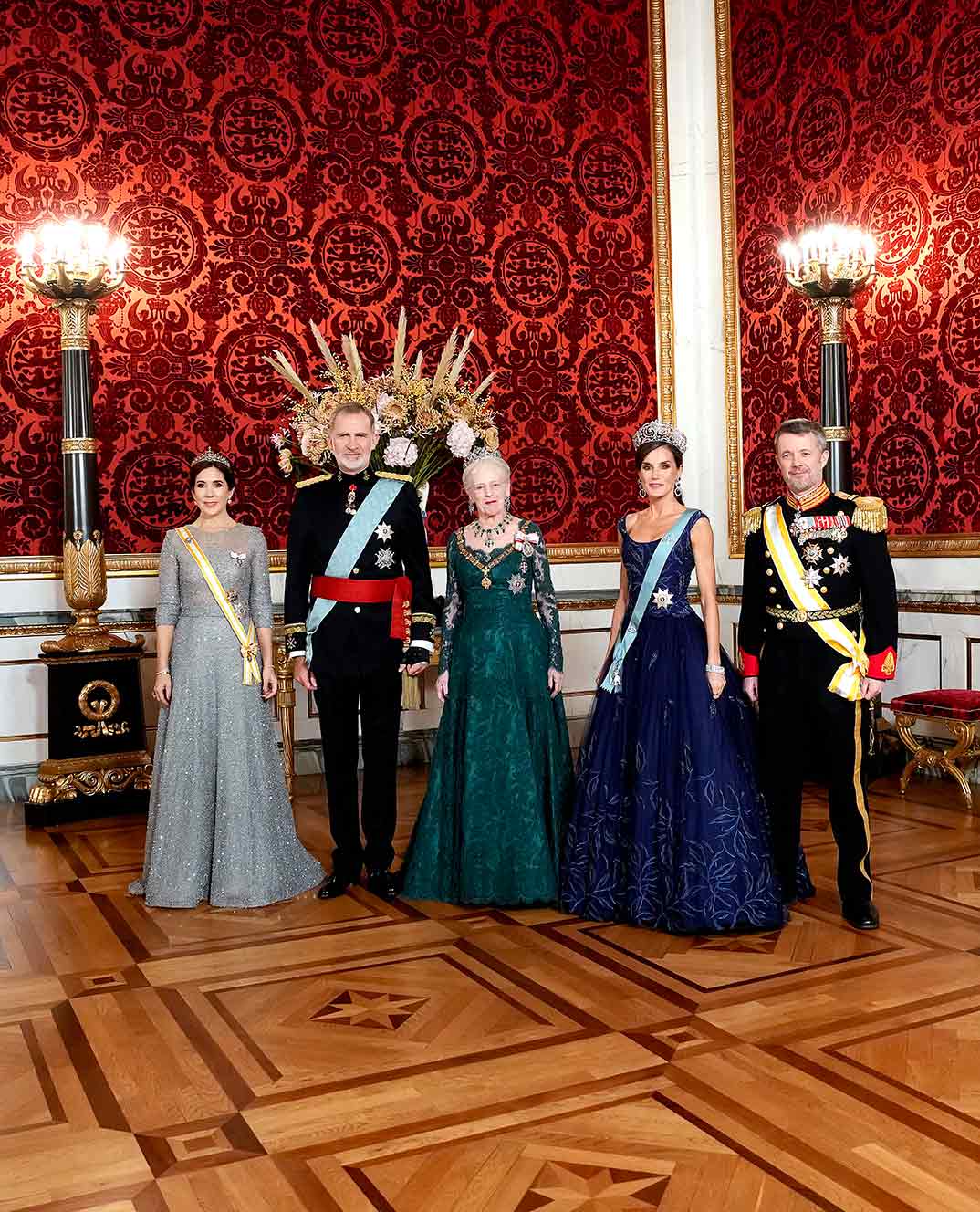 Princesa Mary, Rey Felipe VI, Reina Margarita, Reina Letizia, Principe Federico - Visita Oficial Dinamarca © detdanskekongehus